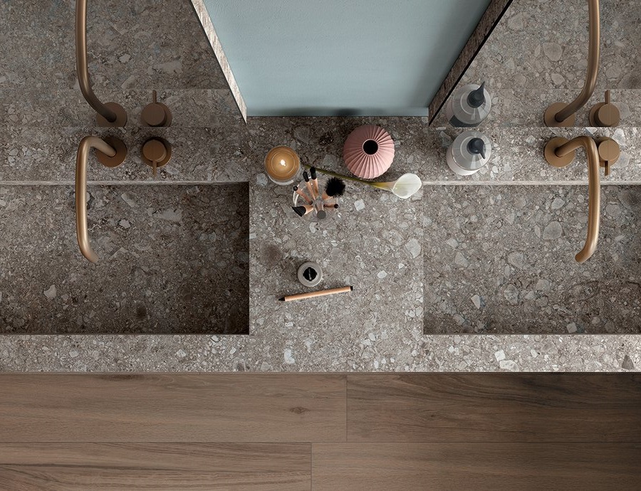 double vasque ceramique