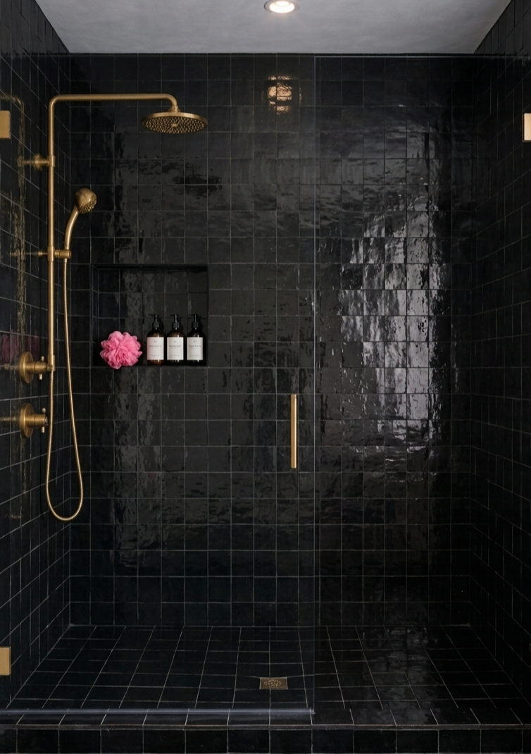 douche à l'italienne - inspiration 