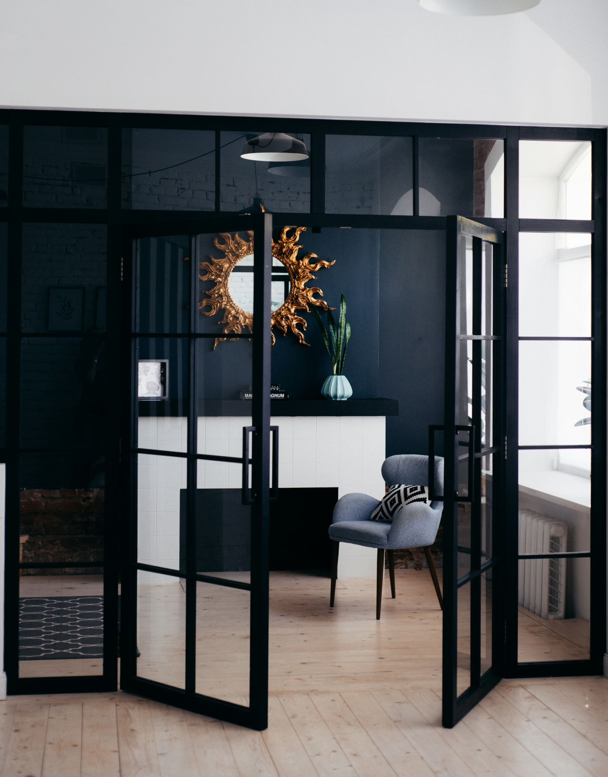 porte en verre