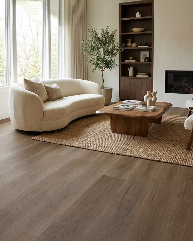 revêtement vinyle effet parquet