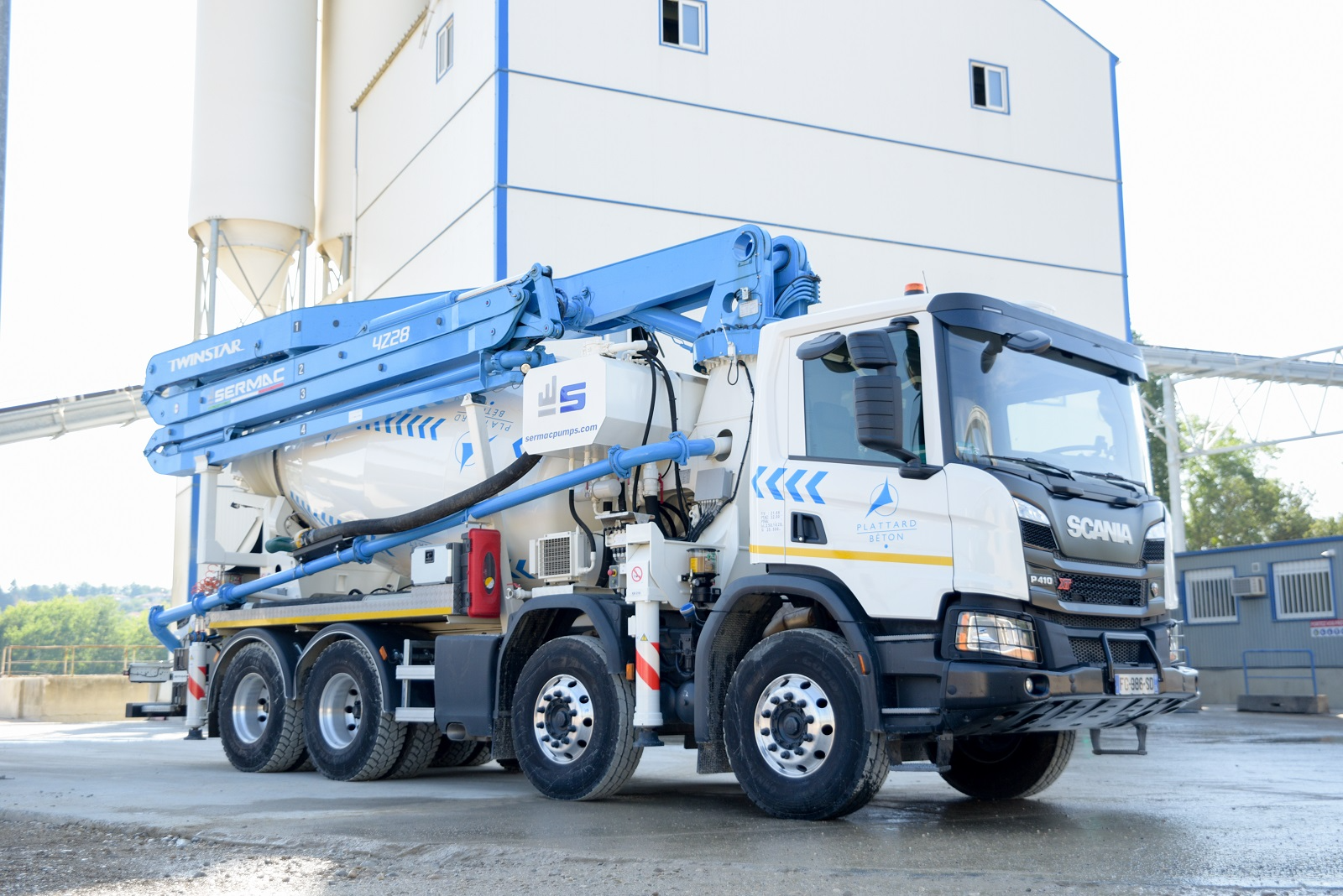 Centrales à béton pour béton prêt à l'emploi