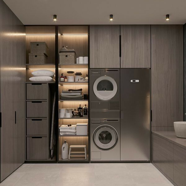 Buanderie inox idée d'amenagement