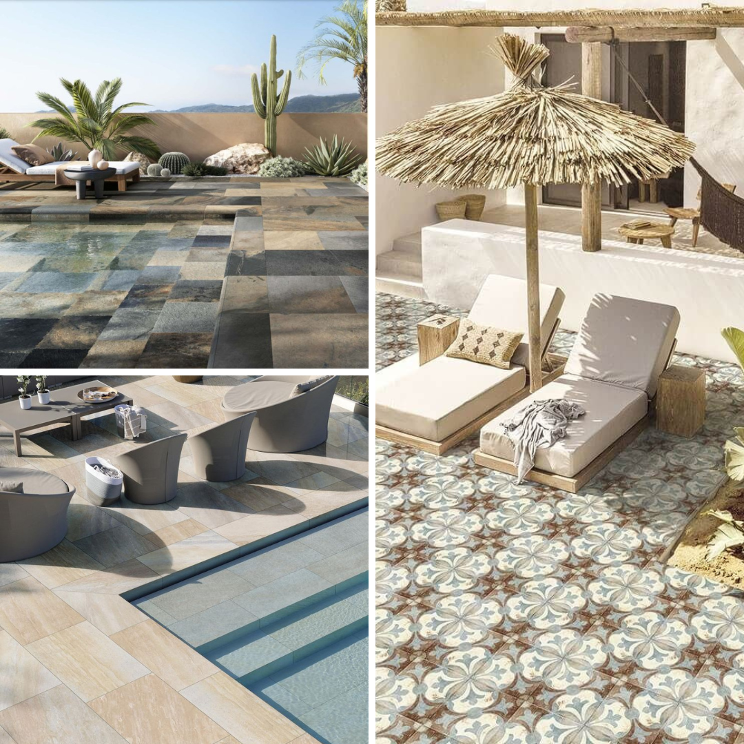 carrelage extérieur et terrasse - mur et sol