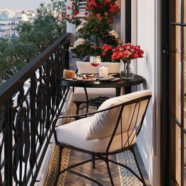 romantiser un balcon filant