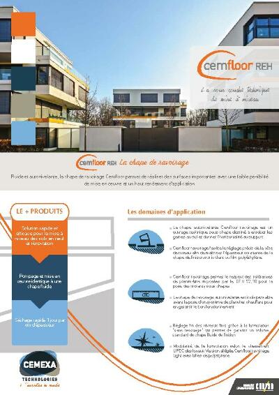 Chape ciment - Cemfloor REH photo