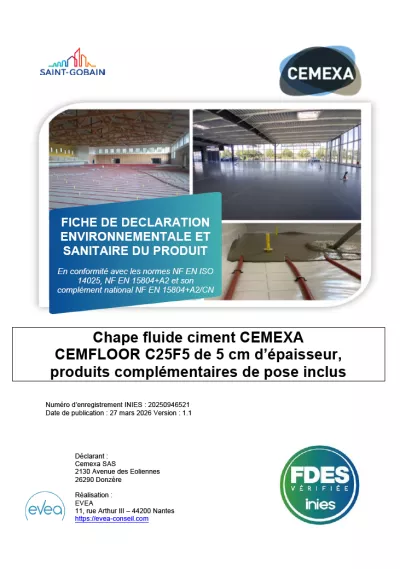 CEMEXA - FDES CEMFLOOR C25F5 photo